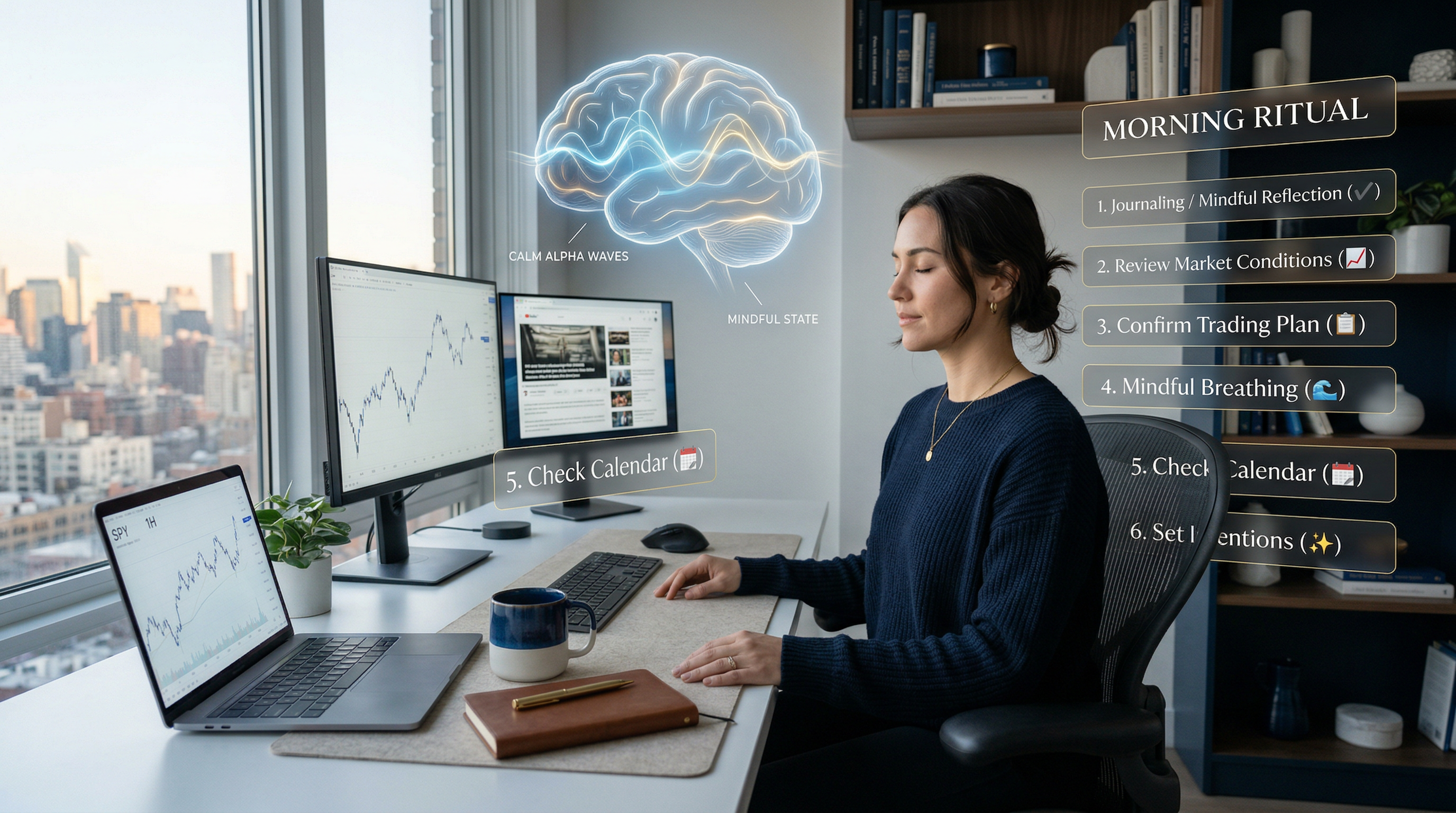 How to Build a Pre-Trade Routine That Actually Calms Your Brain