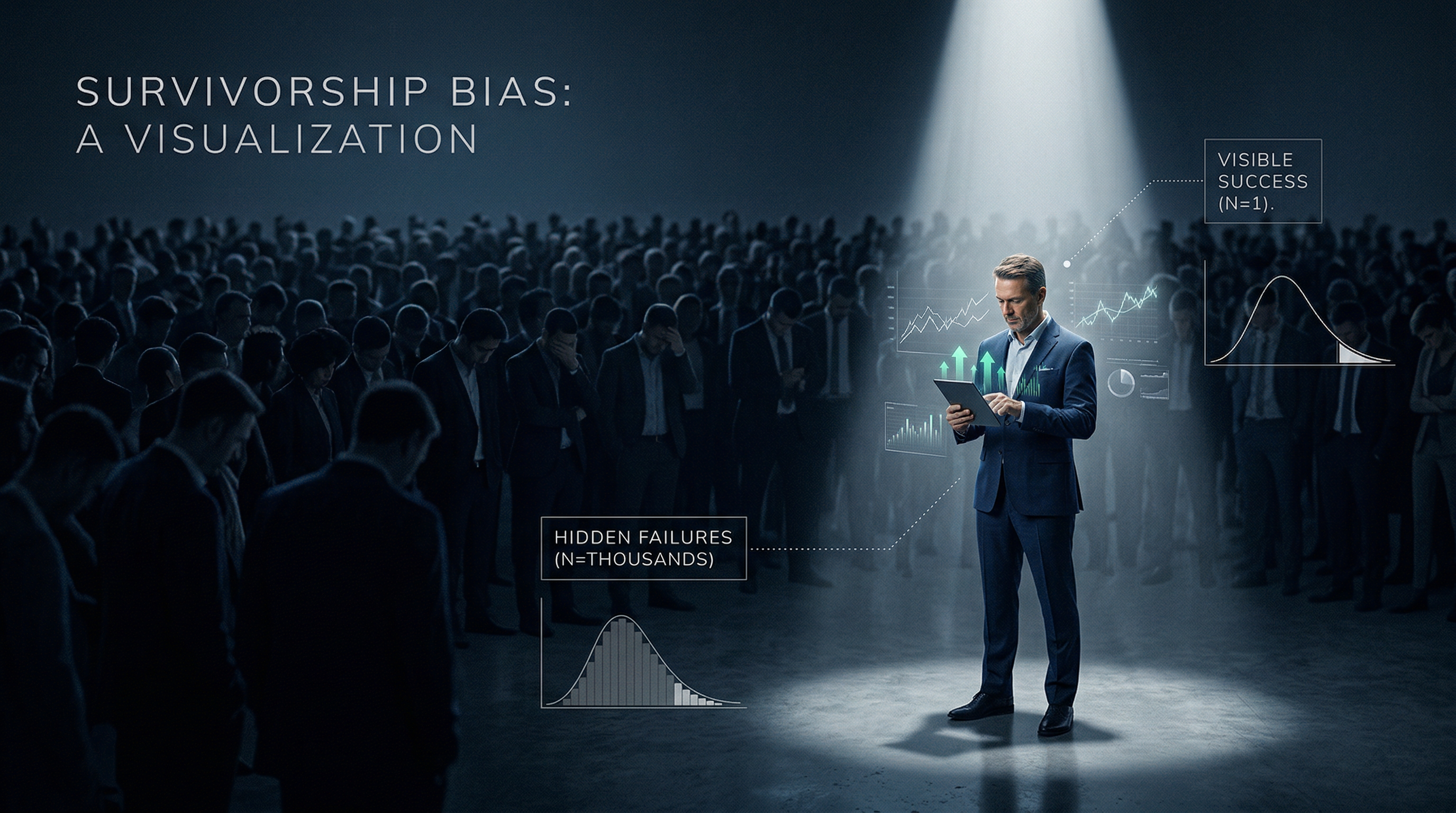 Survivorship Bias: Why Trading Success Stories Lie to You